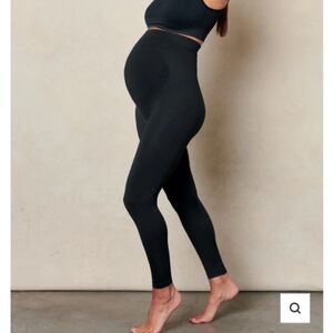 Blanqi Everyday Maternity Black Belly Support Leggings S